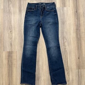 Old Navy Dark Blue Boot Cut Jeans